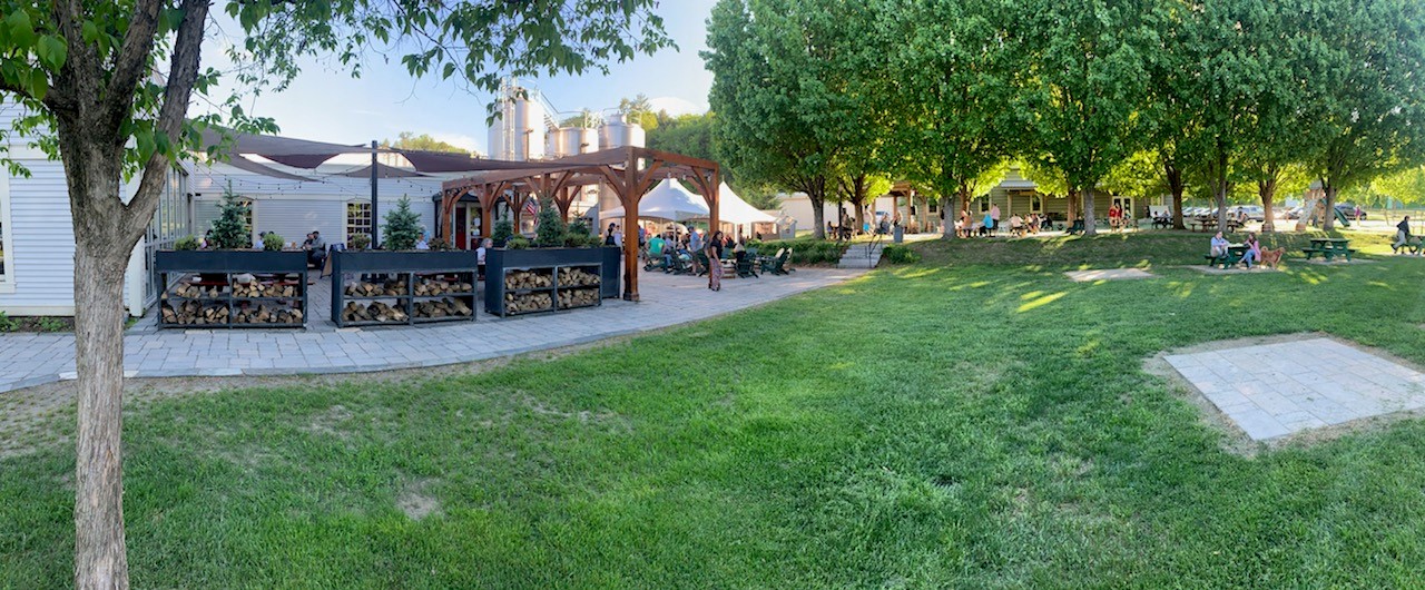 photo of Harpoon Brewery in Windsor, outdoors