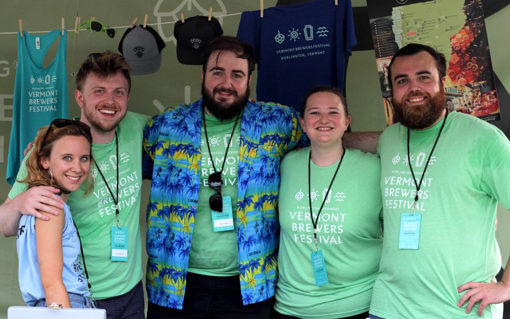 Volunteers at Vermont Brewers Festival