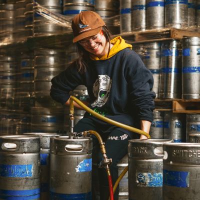 Brewer working